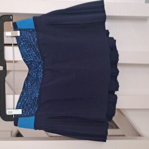 Lululemon  Blue Time To Shine Tennis/ Pickleball Skirt/ Skort EUC sz6